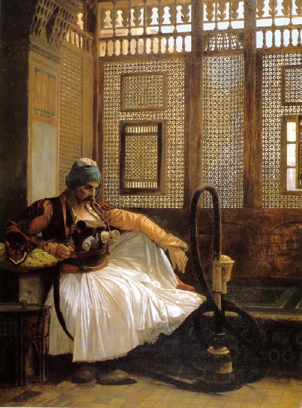 Arnaut smoking  8, Jean Leon Gerome